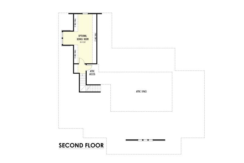 Dream House Plan - Floor Plan - Upper Floor for Farmhouse House Plan #1092-72 - 3 bed, 3.5 bath