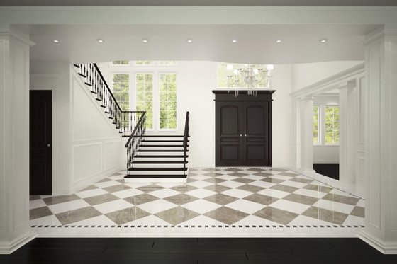 Interior - Entry 1 for Classical House Plan #1066-29 - 5 bed, 7 bath
