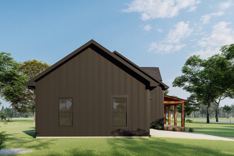Home Plan - Exterior - Other Elevation 4 for Farmhouse House Plan #1092-66 - 2 bed, 2 bath