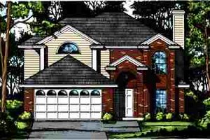 Traditional Exterior - Front Elevation Plan #40-154
