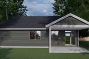 Craftsman Style House Plan - 4 Beds 2 Baths 2031 Sq/Ft Plan #53-625 
