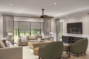 Modern Style House Plan - 4 Beds 4 Baths 3469 Sq/Ft Plan #455-504 