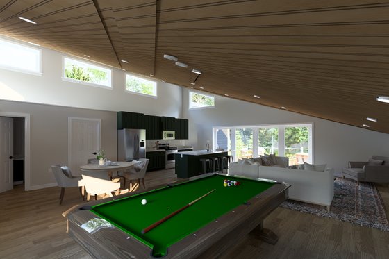 Interior - Other 3 for Modern House Plan #1060-399, 1.5 bath
