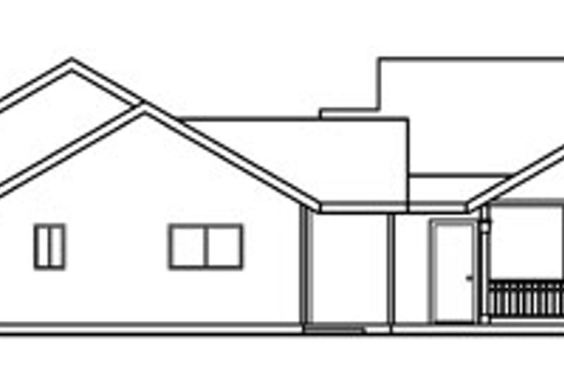 Dream House Plan - Exterior - Other Elevation 1 for Traditional House Plan #124-353 - 3 bed, 3 bath