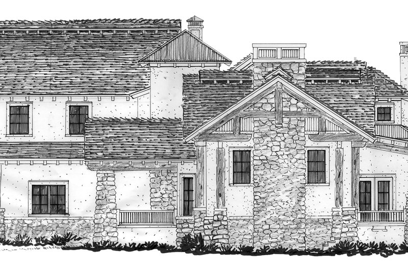 House Blueprint - Exterior - Other Elevation 1 for Traditional House Plan #942-65 - 3 bed, 2.5 bath