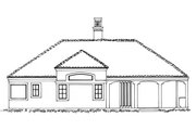Adobe / Southwestern Style House Plan - 3 Beds 3.5 Baths 2090 Sq/Ft Plan #942-48 