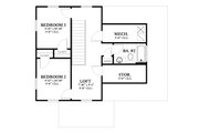 Colonial Style House Plan - 3 Beds 2.5 Baths 1584 Sq/Ft Plan #1058-212 