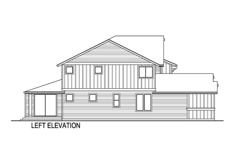 House Blueprint - Exterior - Other Elevation for Traditional House Plan #569-68 - 5 bed, 4.5 bath