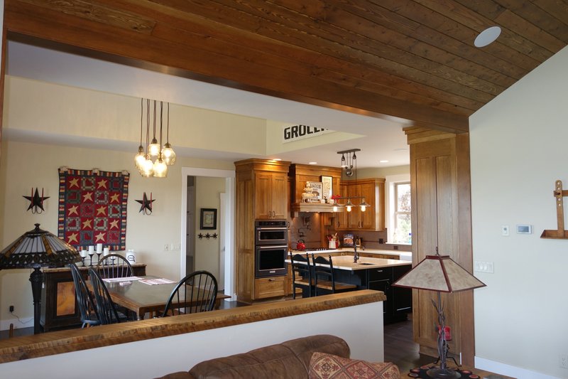 Architectural House Design - Interior - Family Room 3 for Craftsman House Plan #124-1005 - 2 bed, 2 bath