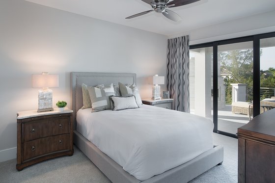 Interior - Bedroom 1 for Contemporary House Plan #930-20 - 3 bed, 4 bath