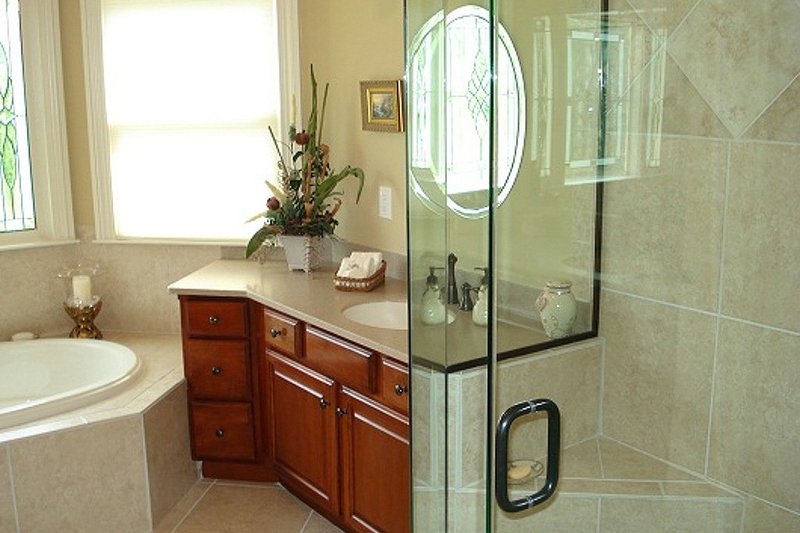 Dream House Plan - Traditional style home, Master Bathroom photo