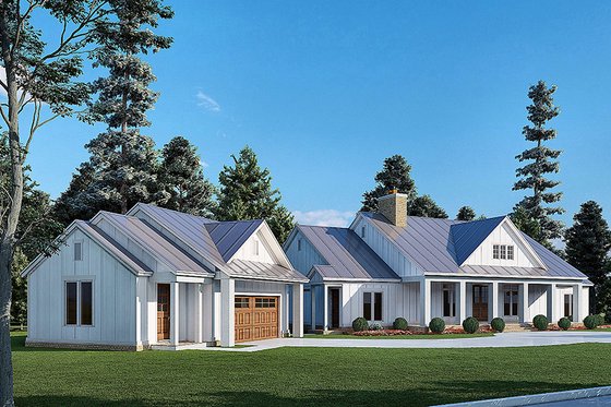 Exterior - Other Elevation for Country House Plan #923-211 - 3 bed, 2.5 bath