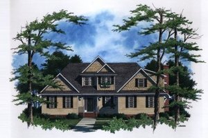 Traditional Exterior - Front Elevation Plan #41-161