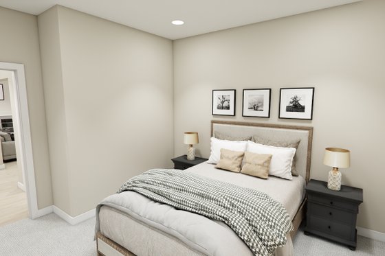 Interior - Bedroom for Farmhouse House Plan #51-1390 - 3 bed, 2.5 bath