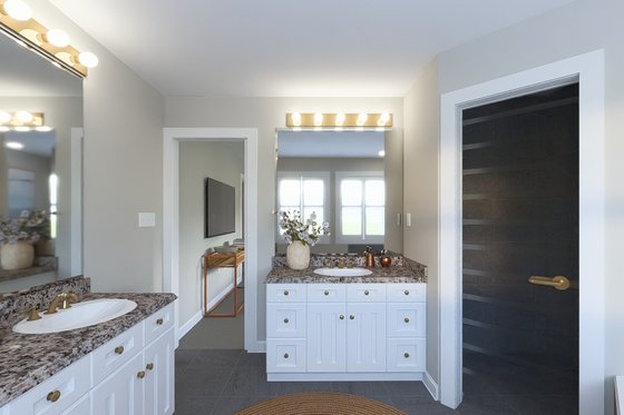 Interior - Master Bathroom for Farmhouse House Plan #1060-207 - 5 bed, 3 bath