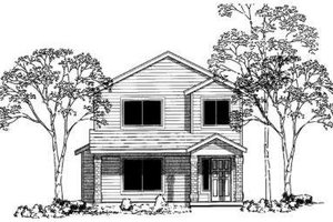 Traditional Exterior - Front Elevation Plan #303-347