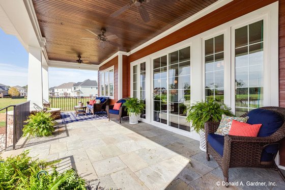 Exterior - Outdoor Living for Craftsman House Plan #929-839 - 5 bed, 4 bath