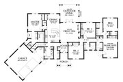 Craftsman Style House Plan - 4 Beds 3.5 Baths 2801 Sq/Ft Plan #48-945 