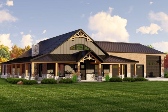 Shouse Plan 1064-250 - Front Exterior