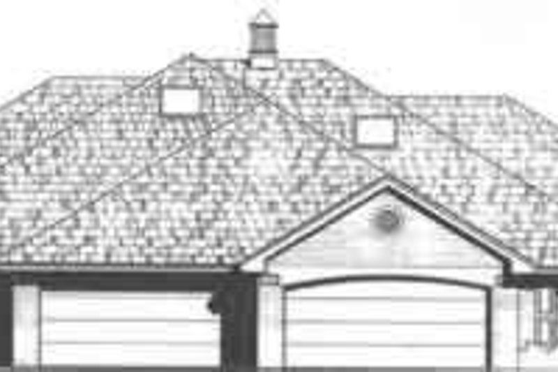 Dream House Plan - Traditional Exterior - Front Elevation Plan #310-455