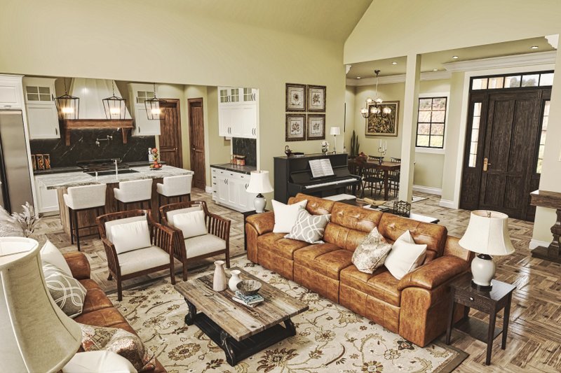Architectural House Design - Interior - Other for Craftsman House Plan #54-435 - 3 bed, 2.5 bath