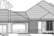 Traditional Style House Plan - 2 Beds 2 Baths 2010 Sq/Ft Plan #67-749 