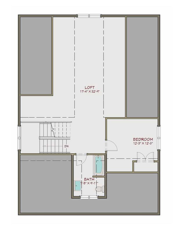 Craftsman Floor Plan - Other Floor Plan #461-40