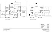 Country Style House Plan - 4 Beds 3.5 Baths 3554 Sq/Ft Plan #1053-88 Floor 