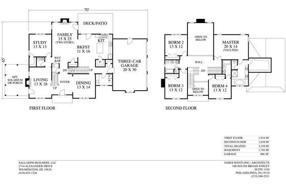 Floor Plan - Main Floor for Country House Plan #1053-88 - 4 bed, 3.5 bath