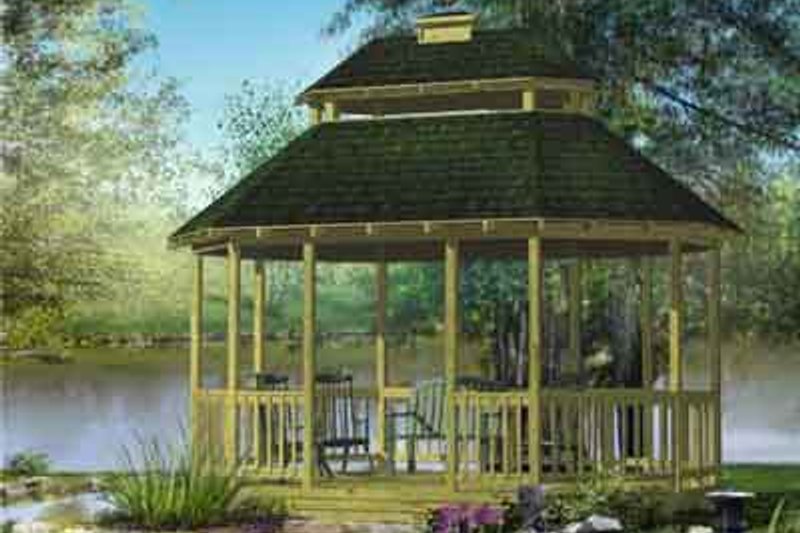 Home Plan - Country Exterior - Front Elevation Plan #25-4218