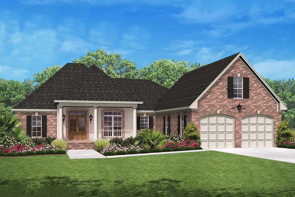 European Style House Plan 3 Beds 2 5 Baths 2000 Sq Ft  European Style House Plan 3 Beds 2 5 Baths 2000 Sq Ft