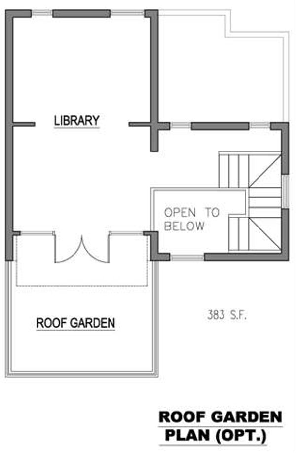 Modern Floor Plan - Other Floor Plan #512-2