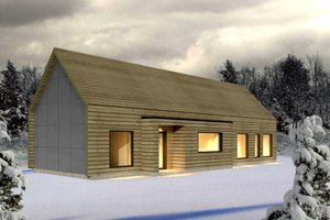 Architectural House Design - Modern, Front elevation