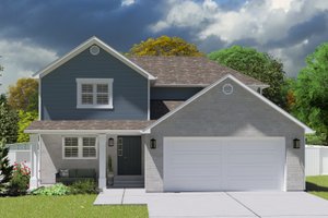 Traditional Exterior - Front Elevation Plan #1060-211