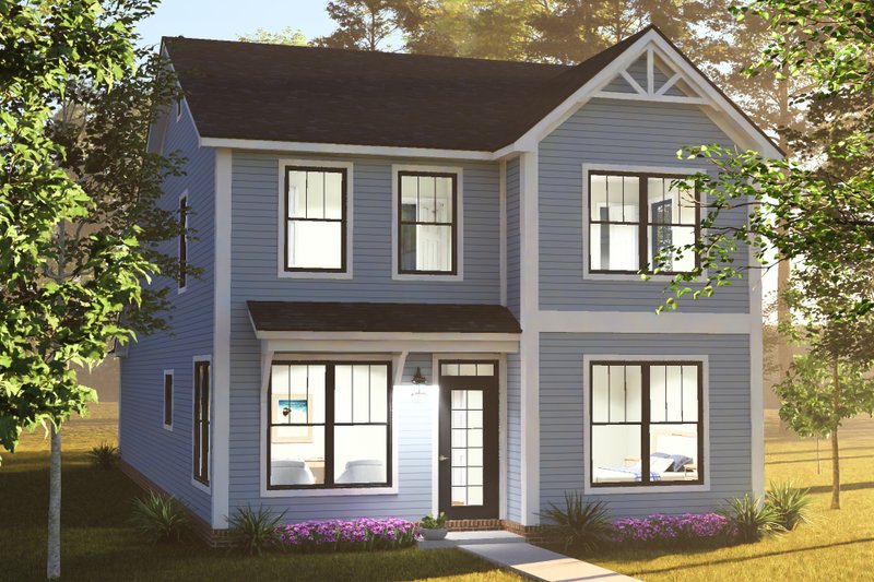 House Blueprint - Exterior - Other Elevation for Cottage House Plan #513-2498 - 5 bed, 3 bath