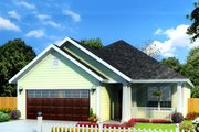 Cottage Style House Plan - 3 Beds 2 Baths 1491 Sq/Ft Plan #513-2086 