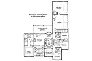 Traditional Style House Plan - 4 Beds 3 Baths 2424 Sq/Ft Plan #17-648 