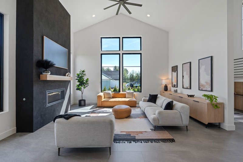 House Design - Photo 1 for Contemporary House Plan #1070-214 - 4 bed, 3.5 bath