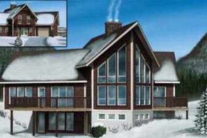 Exterior - Front Elevation Plan #25-2289