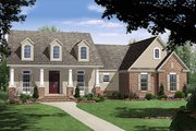Country Style House Plan - 4 Beds 3 Baths 2250 Sq/Ft Plan #21-196 