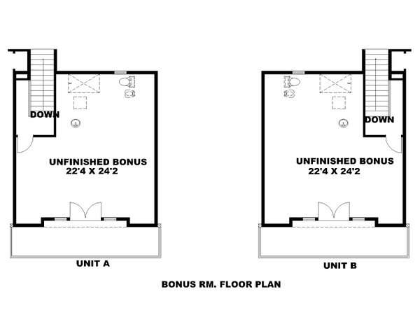 Traditional Floor Plan - Other Floor Plan #117-207