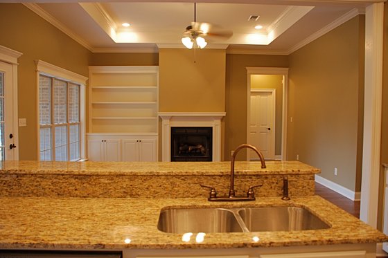 Interior - Kitchen 1 for Traditional House Plan #430-57 - 4 bed, 2 bath