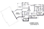 Craftsman Style House Plan - 2 Beds 1.5 Baths 3153 Sq/Ft Plan #51-560 