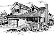 Traditional Style House Plan - 2 Beds 1.5 Baths 977 Sq/Ft Plan #50-211 