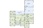 European Style House Plan - 4 Beds 3.5 Baths 3036 Sq/Ft Plan #17-651 