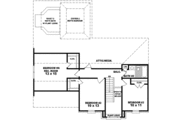 European Style House Plan - 3 Beds 2.5 Baths 2055 Sq/Ft Plan #81-479 