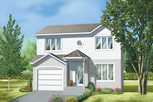 Traditional Exterior - Front Elevation Plan #25-2041