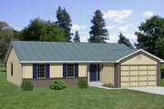Ranch Style House Plan - 4 Beds 2 Baths 1480 Sq/Ft Plan #116-176 