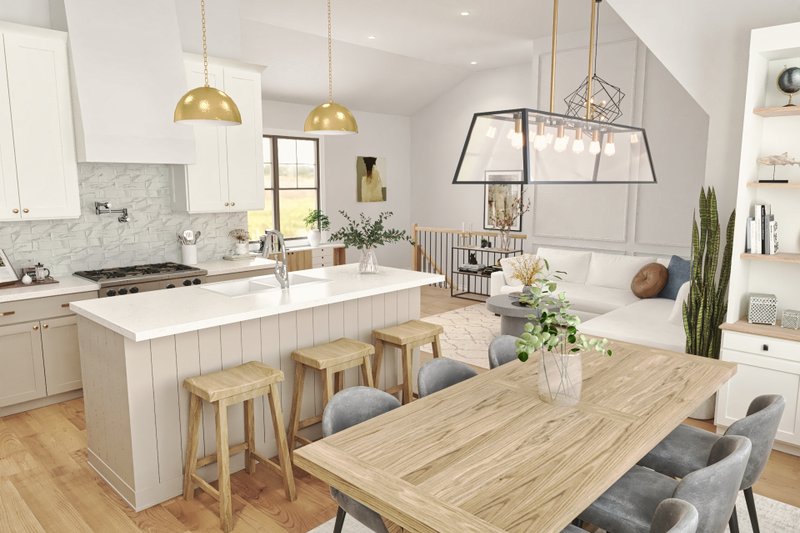 Home Plan - Interior - Other 1 for Farmhouse House Plan #119-455 - 1 bed, 1 bath