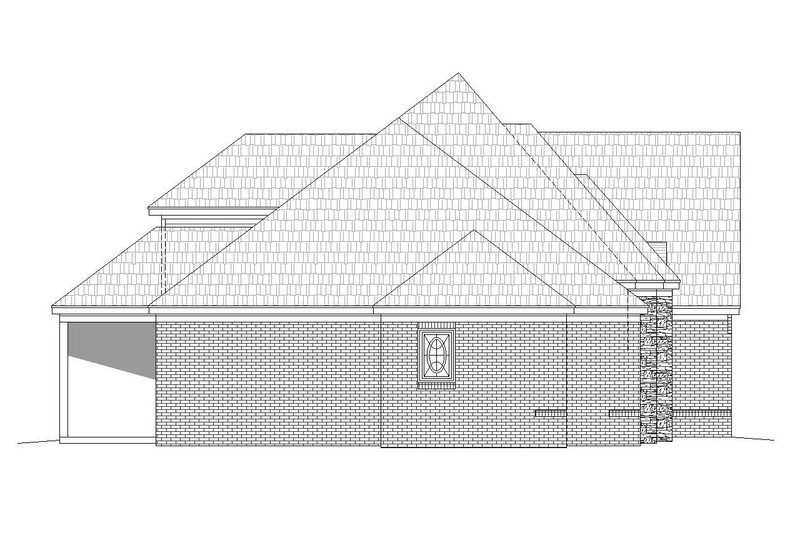 Dream House Plan - Exterior - Other Elevation for European House Plan #932-30 - 4 bed, 3 bath